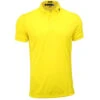 J.Lindeberg J. Lindeberg Tour Tech TX Jersey Yellow Mens Golf Polo