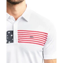 TravisMathew Sea To Sea White Mens Golf Polo -Callaway Store 12285 WHITE1WHT 2