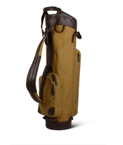 Sun Mountain Golf Canvas & Leather Cart Bag -Callaway Store 190740CanvasLeatherCartClay Brown