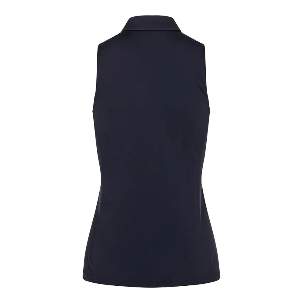 J.Lindeberg J. Lindeberg Dena Womens Sleeveless Golf Polo 2021 3 J.Lindeberg J. Lindeberg Dena Womens Sleeveless Golf Polo 2021 - Image 3