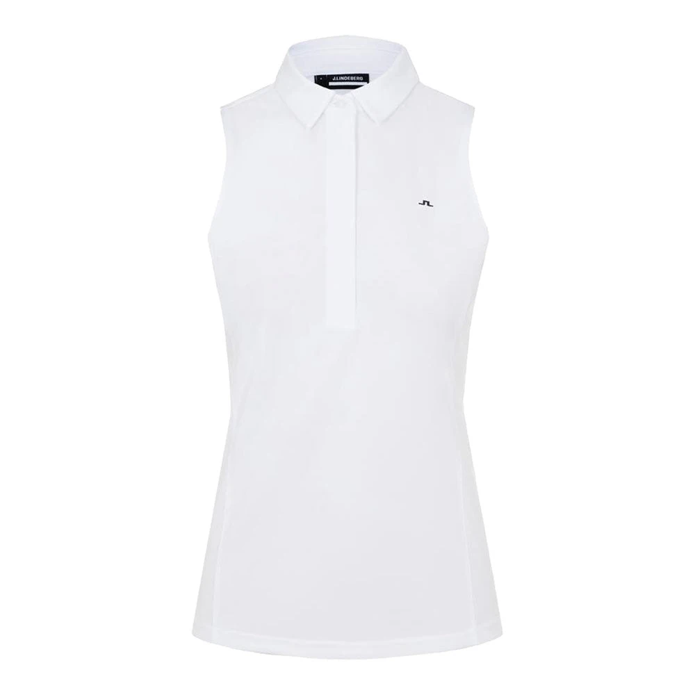 J.Lindeberg J. Lindeberg Dena Womens Sleeveless Golf Polo 2021 4 J.Lindeberg J. Lindeberg Dena Womens Sleeveless Golf Polo 2021 - Image 4