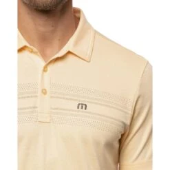 TravisMathew On Deck Mens Golf Polo -Callaway Store 19735 HTHRCORNSILK 1 63d72952 9d81 4e22 861b b4fa5f380bc3