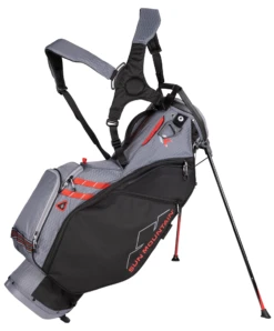 Sun Mountain 2023 4.5 LS 14-Way Divided Golf Stand Carry Bag -Callaway Store 2023 4.5LS14Way 230081 black nickel red