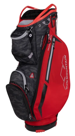 Sun Mountain Golf 2023 Maverick Cart Bag -Callaway Store 2023 Maverick 230363 red black camo
