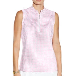GGBlue Tess Womens Sleeveless Golf Polo -Callaway Store 20899 PINKCUBE4543