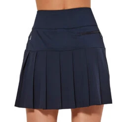 GGBlue Zippy 18in Womens Pleated Golf Skort -Callaway Store 20902 NAVYB027 1