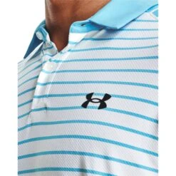 Under Armour Iso-Chill Mix Stripe Mens Golf Polo -Callaway Store 23914 FRESCOBLUE481 2 ca821ae1 9674 4ccc 91bb a9e33e3d1c0e