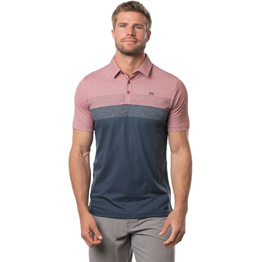 TravisMathew Lake Life Mens Golf Polo 1 TravisMathew Lake Life Mens Golf Polo