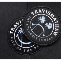 TravisMathew Lake Escape Mens Golf Hat 5 TravisMathew Lake Escape Mens Golf Hat -Callaway Store 26756 BLACK0BLK 2