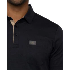 TravisMathew Valetta Black Mens Golf Polo -Callaway Store 27014 BLACK0BLK 2