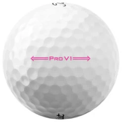 Titleist Pro V1 Pink Numbers Golf Balls - Dozen -Callaway Store 85026 2