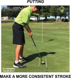 MVP Sport Golf Alignment Sticks 2-Pack -Callaway Store AlignmentRods Red 10