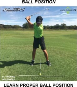 MVP Sport Golf Alignment Sticks 2-Pack -Callaway Store AlignmentRods Red 5