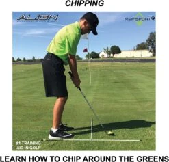 MVP Sport Golf Alignment Sticks 2-Pack -Callaway Store AlignmentRods Red 8