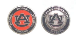 NCAA Double Sided Collegiate Golf Ball Marker Coins -Callaway Store Auburn