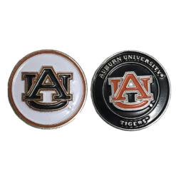 NCAA Double Sided Collegiate Golf Ball Marker Coins -Callaway Store Auburn1