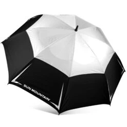 Sun Mountain Golf 68" Manual Umbrella -Callaway Store Black White
