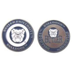 NCAA Double Sided Collegiate Golf Ball Marker Coins -Callaway Store Butler