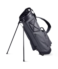 Sun Mountain Golf Canvas & Leather Carry Stand Bag -Callaway Store CanvasLeatherStandSlate BlackAltShot