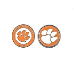 NCAA Double Sided Collegiate Golf Ball Marker Coins -Callaway Store Clemson