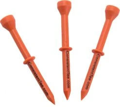 Consistent Tee Golf Tees 10 Pack - 3.25" -Callaway Store ConsistentTees Orange2
