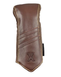 Sun Mountain Golf Leather Head Covers -Callaway Store G823731Brown KhakiStripeX