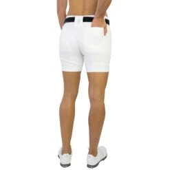 JoFit Belted 7.5 In Womens Golf Shorts -Callaway Store GB505 WHTWHITE 1