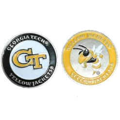 NCAA Double Sided Collegiate Golf Ball Marker Coins -Callaway Store GeorgiaTech ba23eb6b 8405 4bef 93e1 fffa38f0c13a