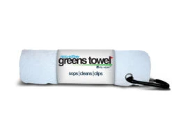 Clip Wipes Microfiber Golf Greens Towel -Callaway Store Greens Towels Pure White