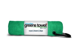 Clip Wipes Microfiber Golf Greens Towel -Callaway Store Greens Towels Shamrock Green
