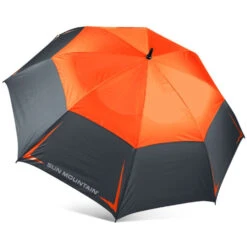 Sun Mountain Golf 68" Manual Umbrella -Callaway Store Gunmetal Inferno