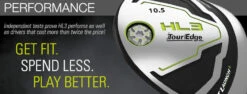 Tour Edge HL3 Hot Launch 3 Driver -Callaway Store HL3 Driver Adj 1