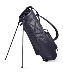 Sun Mountain Golf Leather Carry Stand Bag -Callaway Store LeatherStandBlackAltShot