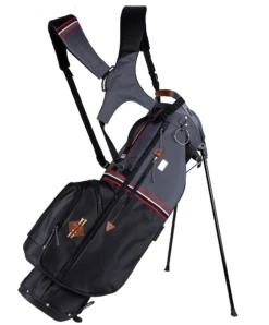 Sun Mountain 2023 Sonnenalp Mid-Stripe Dual Strap Stand Bag -Callaway Store N230129 black gunmetal red