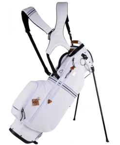 Sun Mountain 2023 Sonnenalp Mid-Stripe Dual Strap Stand Bag -Callaway Store N230133 white