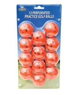 OnCourse Golf Perforated Practice Golf Balls -Callaway Store OnCourse Perferated Golf Balls 13061
