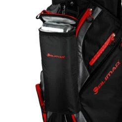 Orlimar Golf CRX Cart Bag With Removable Cooler -Callaway Store Orlimar CRX Cooler Bag Black Red 7