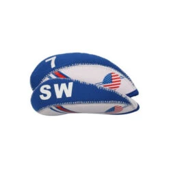 Volf Golf USA Flag Neoprene Iron Head Covers Set -Callaway Store VolfGolfHeadcover USANeopreneIrons4