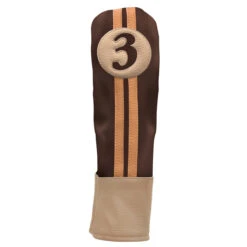 Sahara Retro Vintage #3 Fairway Wood Headcovers -Callaway Store fw 3 hc chocolate tan